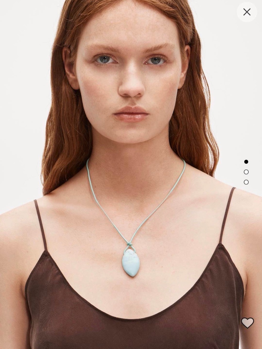 J. Crew Semiprecious Stone Pendant Necklace